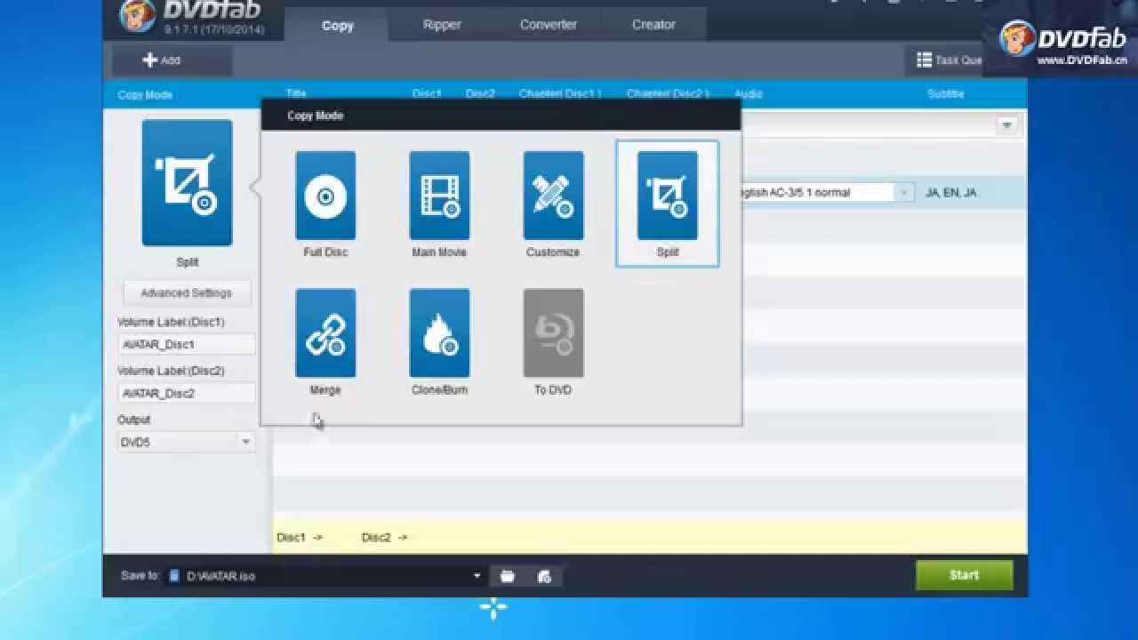 Tutorial on how to copy DVD with DVDFab 9