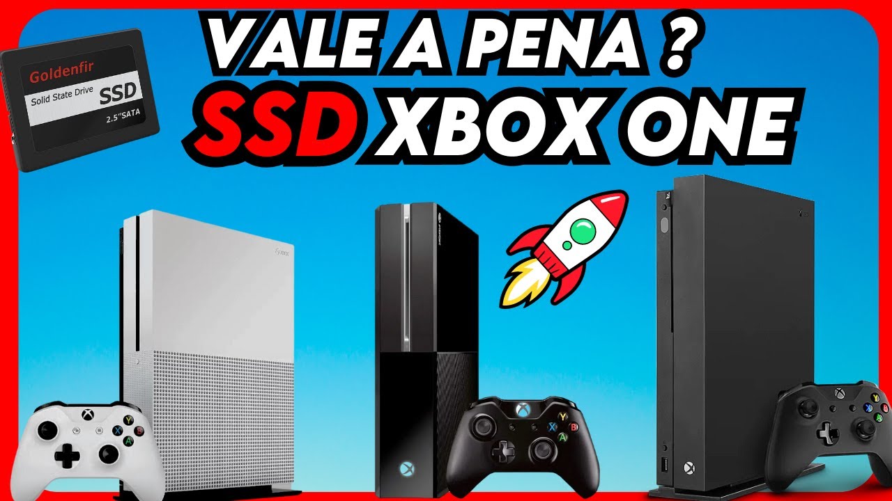Vale a pena colocar SSD no XBOX ONE | 7 EXELENTES Motivos