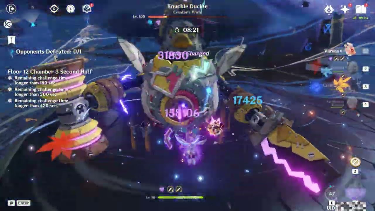 C2 Mavuika  &  C0 Varesa   | Spiral Abyss 6.3 | (Genshin Impact) #spiralabyss