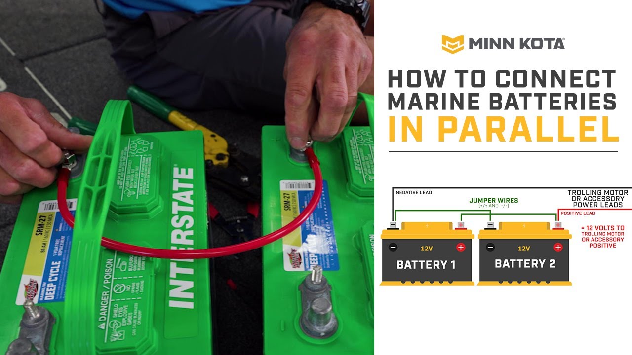 How to Wire Batteries in Parallel | Minn Kota Trolling Motors