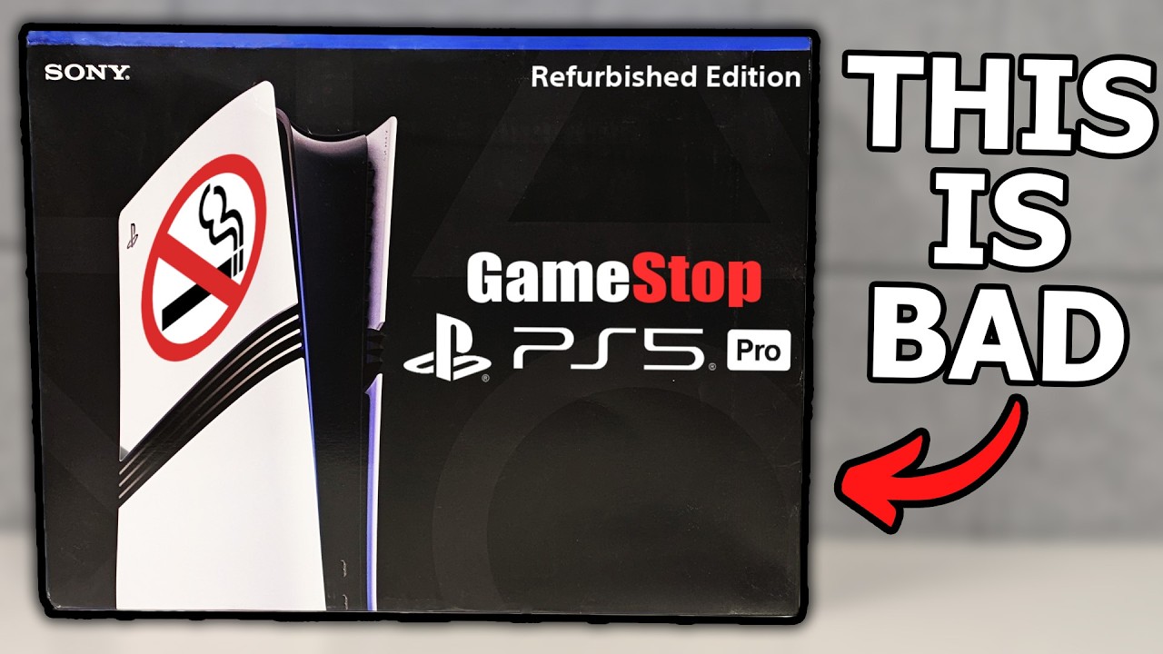 GameStop is ALREADY selling Refurbished PS5 Pros&hellip; 💀