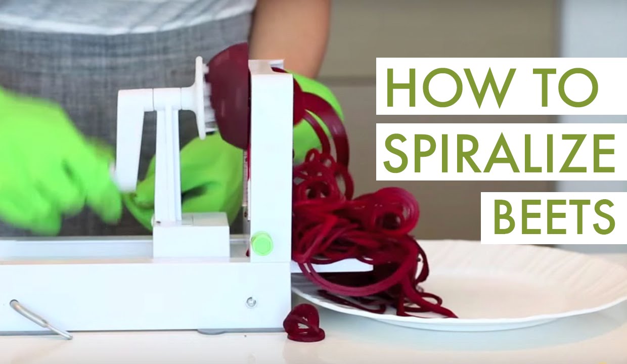 How to Spiralize Beets