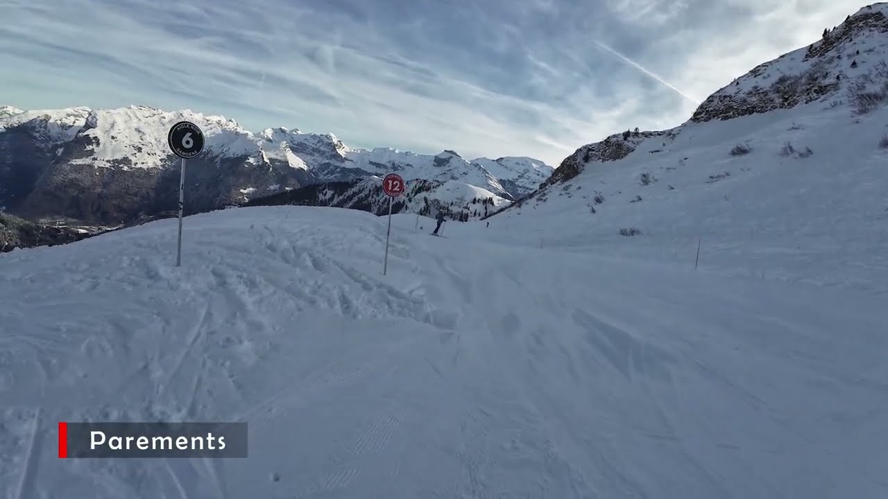 Skiing in Samoens - Aigle Noire - Parements - Dahu -Le Lac