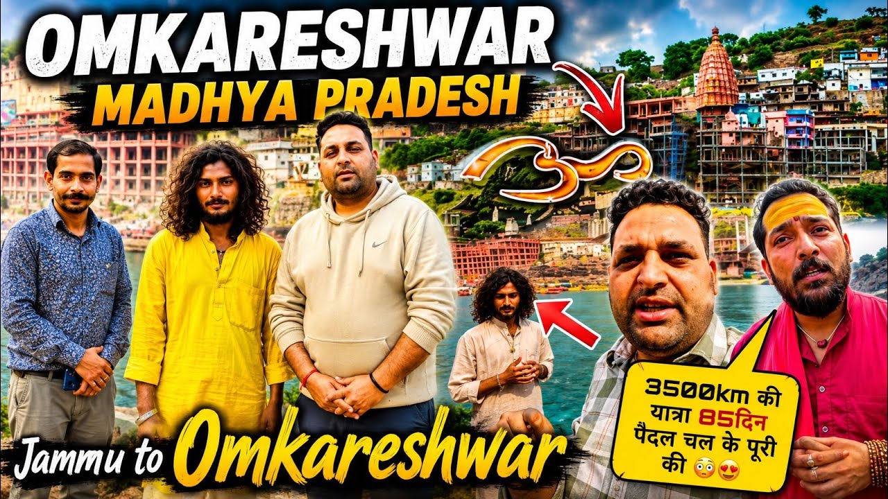 Jammu Se Omkareshwar Jyotirlinga🛕😍| Itni Lambi Yatra Kyun?@HimalayanMusafirVlogs 