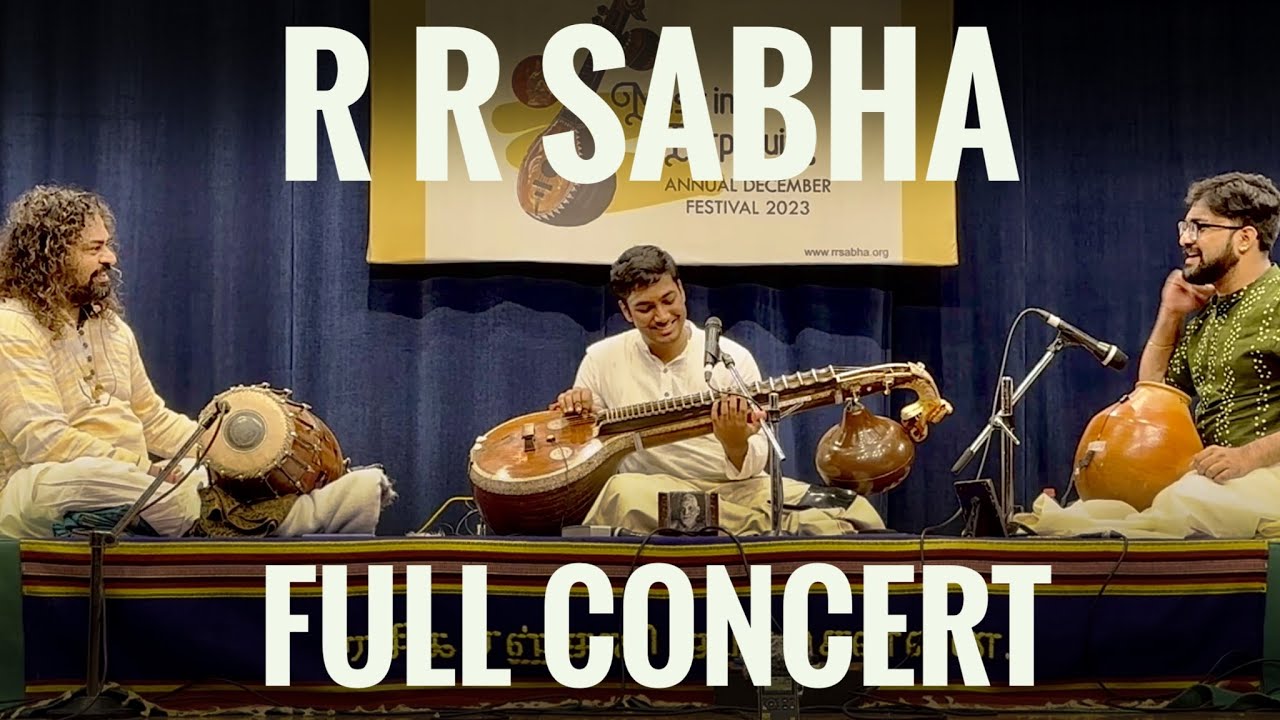 Full Concert at R R Sabha | Ramana Balachandhran - Carnatic Veena