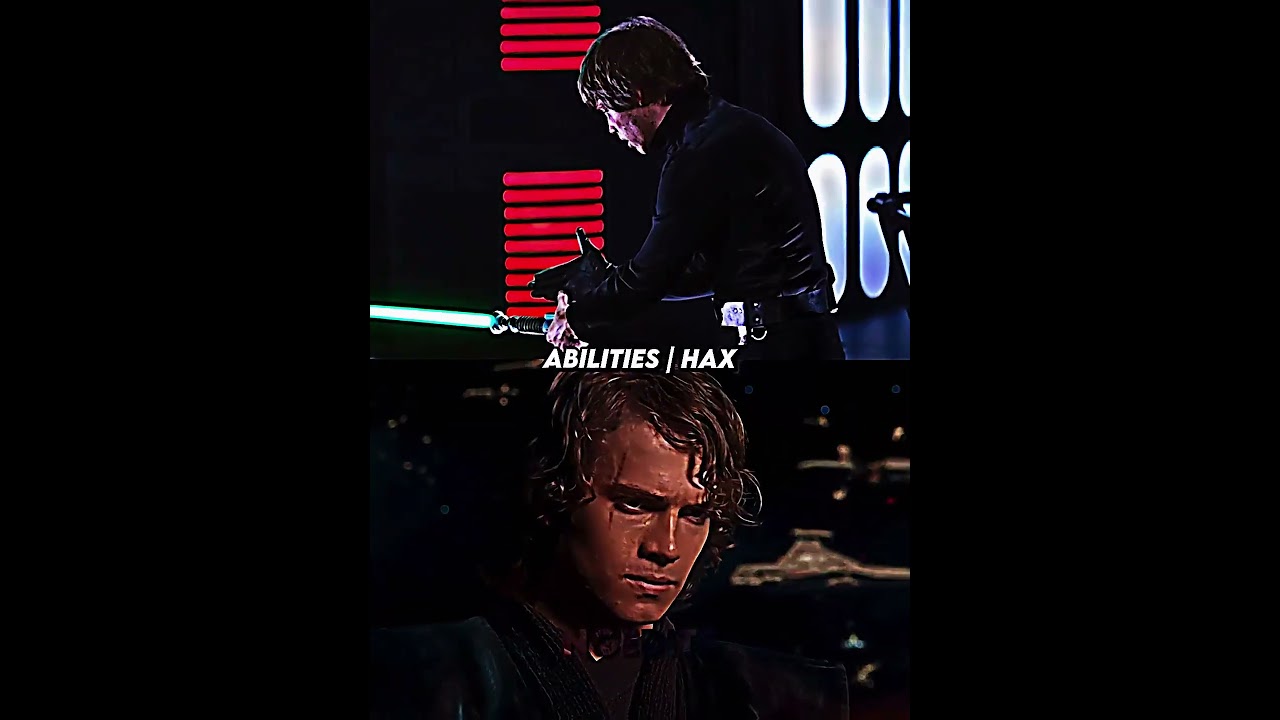 ROTJ Luke vs ROTS Anakin | #shorts