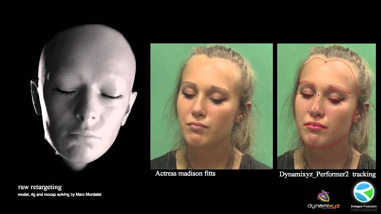Facial mocap test