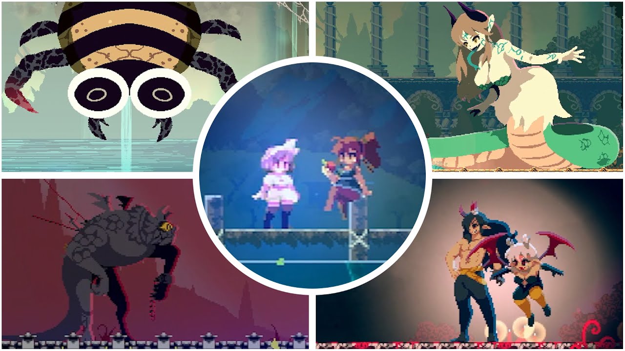 Momodora: Moonlit Farwell - All Bosses (No Damage) & Ending