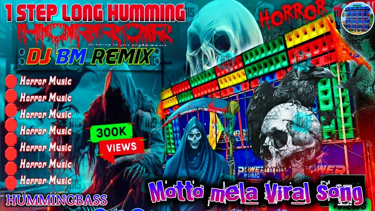 Dj Bm Remix ☠️ Face To Face Humming Bass Dj Song🥀 Horror Competition  song 🥀 Power music viral Song 