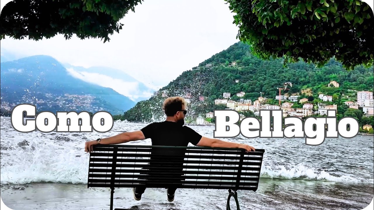 Я наконец-то посетил озеро Комо... Ух ты!🇮🇹