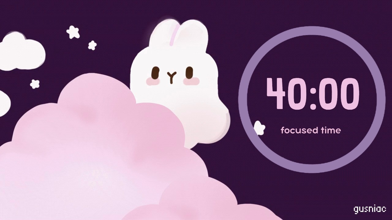Study With Me | Pomodoro Timer 40/10 x4 (3 hours) | Lofi, No AI, No Mid Ads