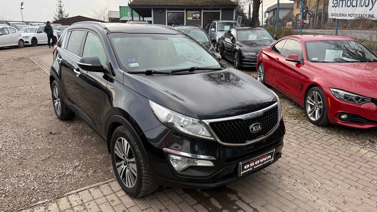 Kia sportage 2.0crdi 184 KM AWD Polski salon auto komis Osowa 