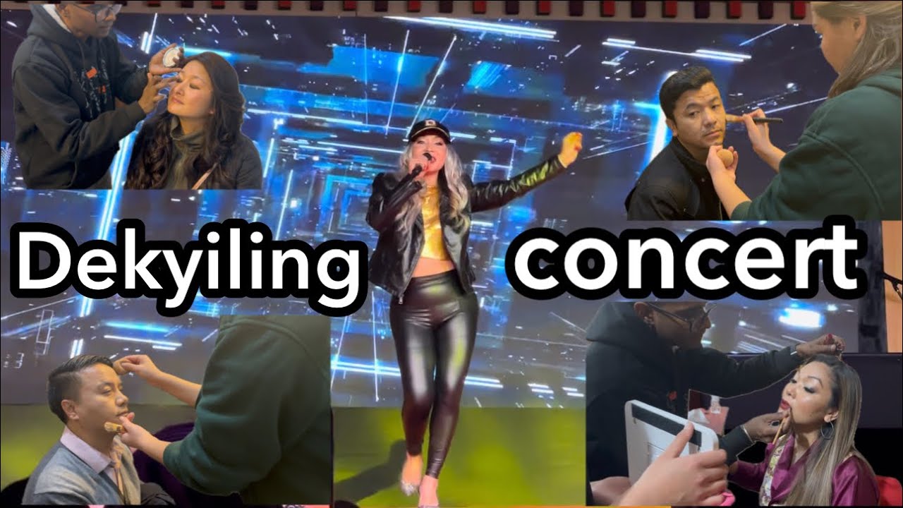 Heavy rain & Concert in Dekyiling- Tenzin Donsel weekly #vlog61 #extipaartiste
