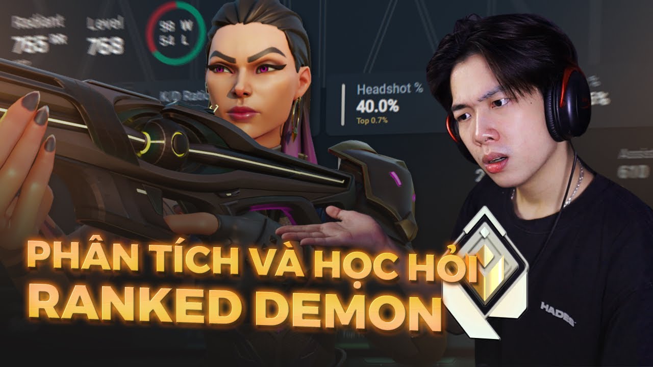 Dự giờ ranked demon, player với hơn 40% tỉ lệ HS cực ảo