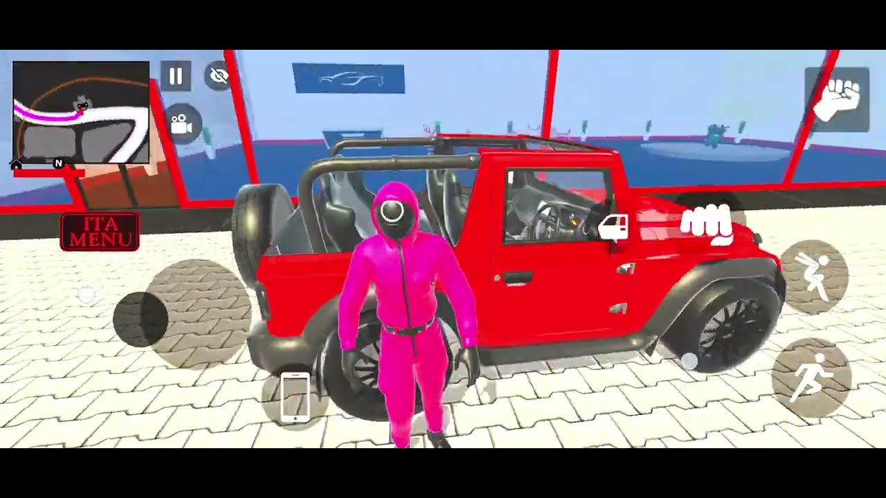 Modified Police Car 🚨 Gangster Life in Indian Streets | Open WorldGame game for android♥️