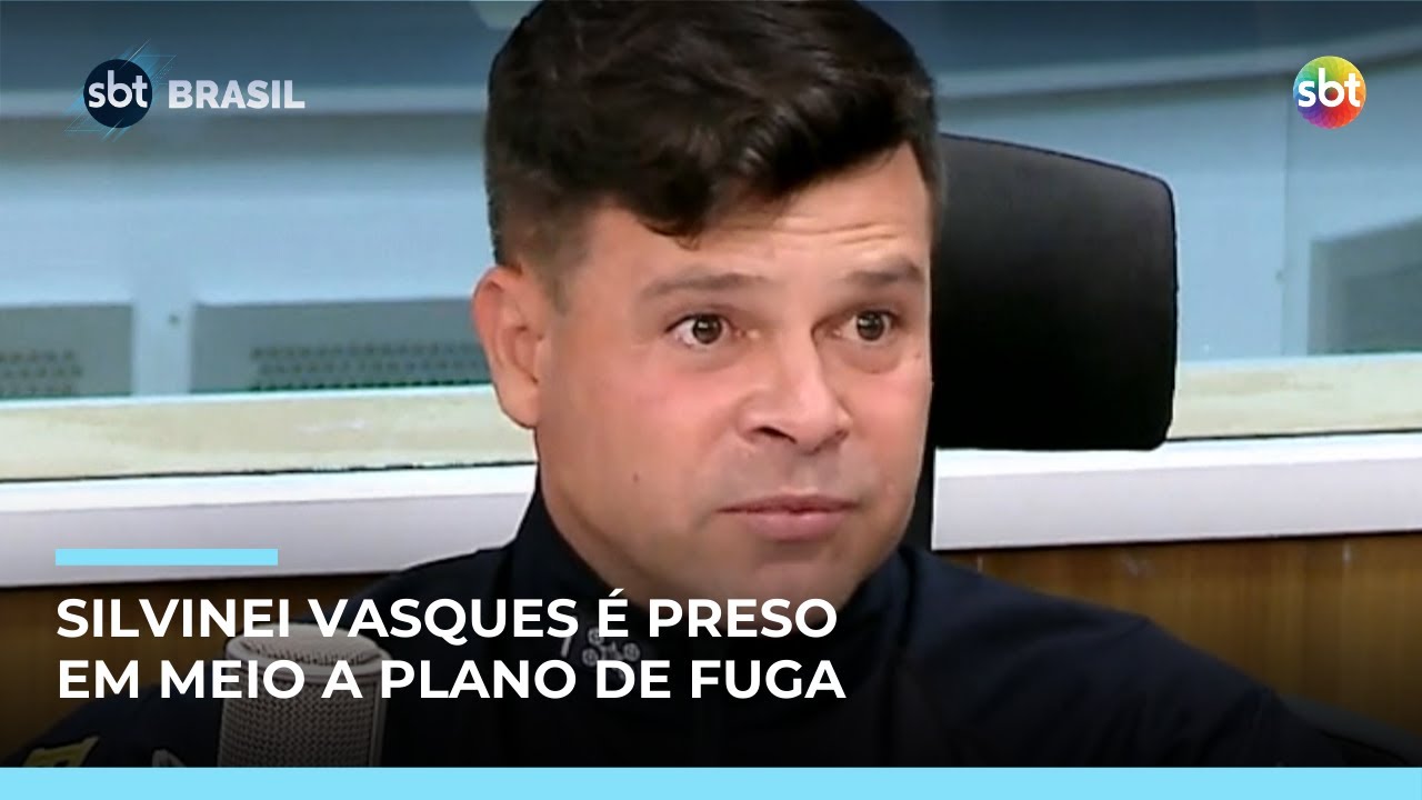 Ex-diretor da PRF &eacute; preso no Paraguai ap&oacute;s romper tornozeleira eletr&ocirc;nica | #SBTBrasil