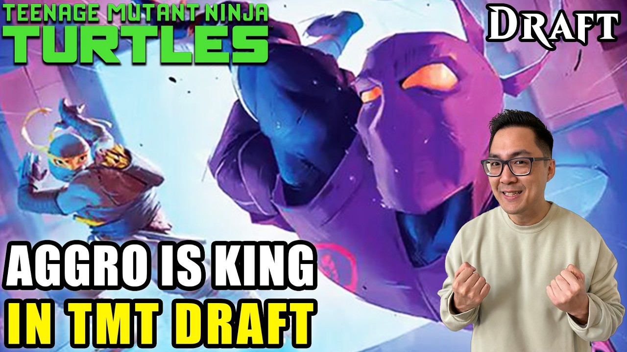 Aggro Is King In Teenage Mutant Ninja Turtles Draft | TMT Draft | MTG Arena