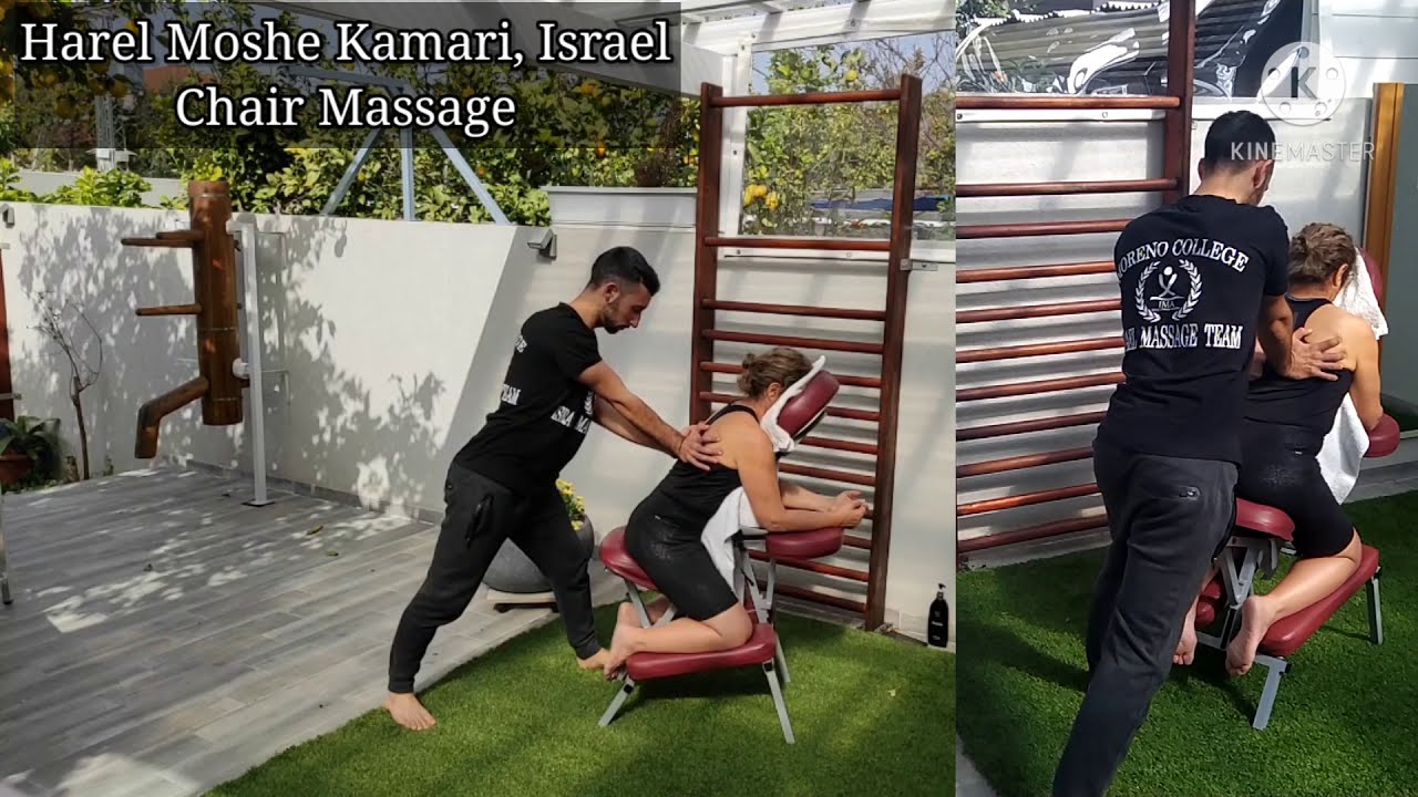 Chair Massage by Harel Kamari. Bronze Medal - International Massage Championship 20-21