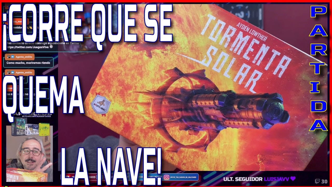 ☀️ TORMENTA SOLAR 🛸 PARTIDA en SOLITARIO 2023
