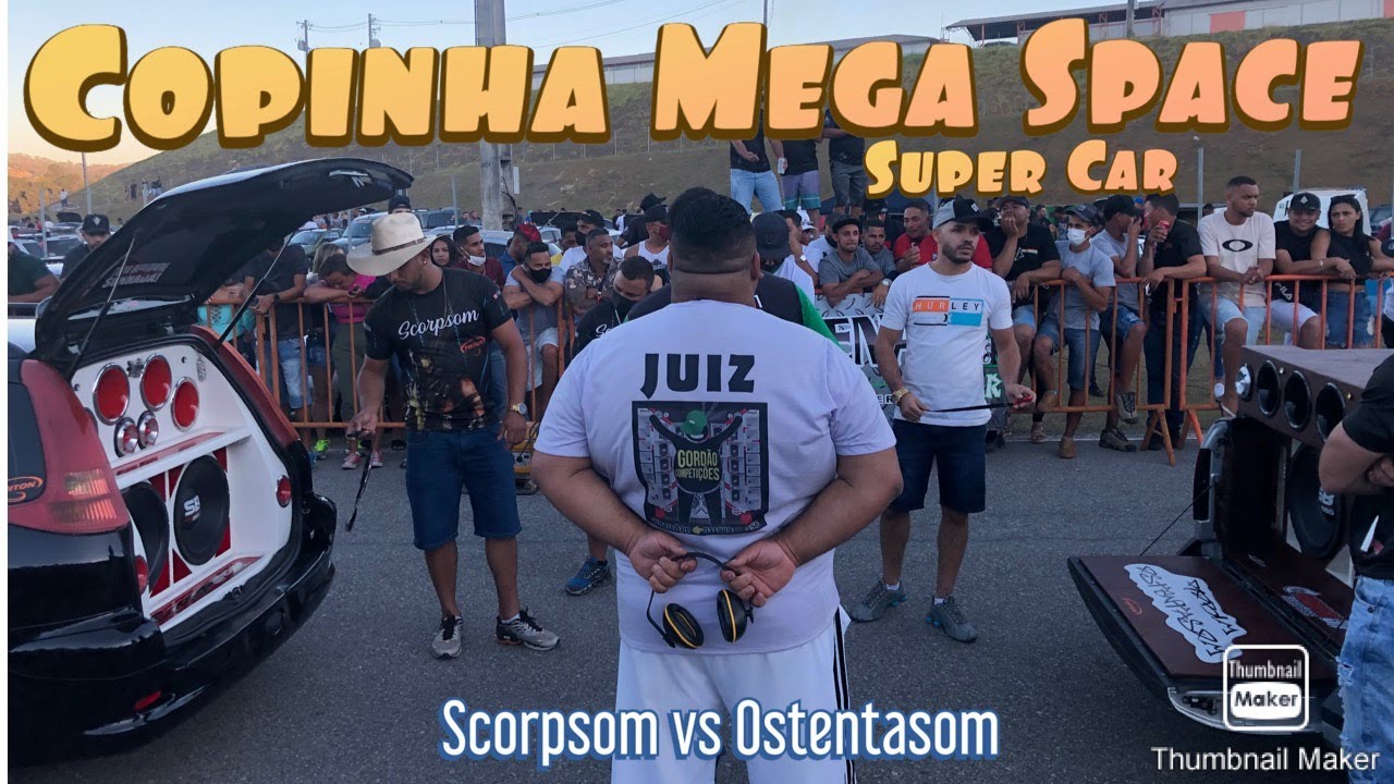 Racha no Mega Space entre Scorpsom e Ostentasom (Super Car).