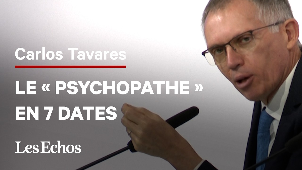 🏁 Carlos Tavares : le « psychopathe de la performance » drivé vers la sortie