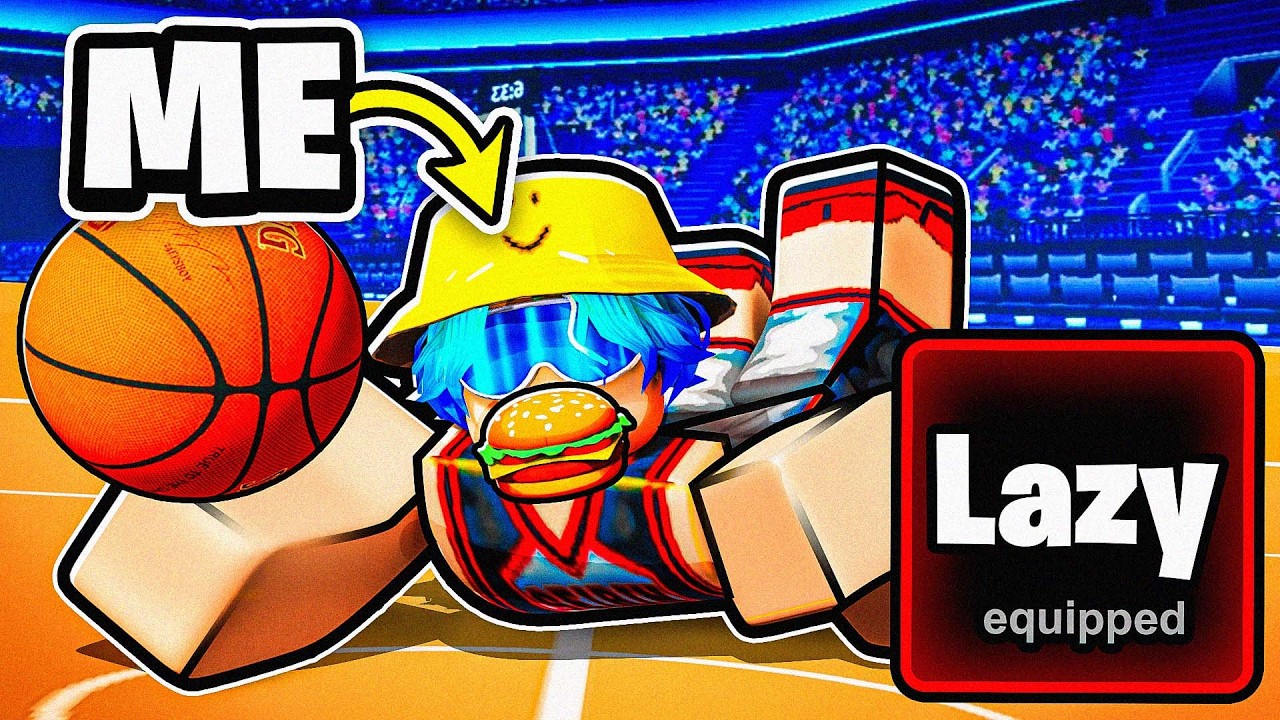I FINALLY Got OP LAZY WORKER in Roblox Basketball
