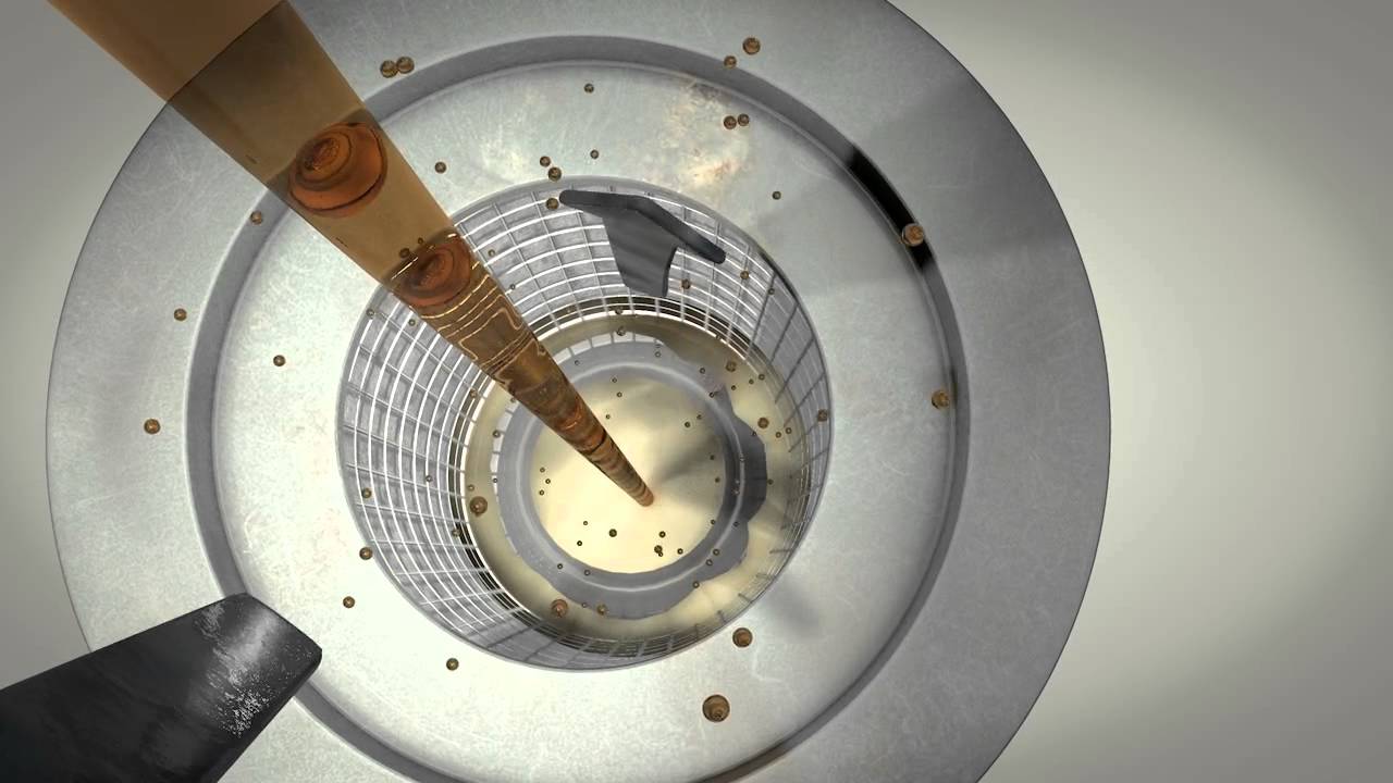 Air / oil separation in a CompAir air compressor (metric version)
