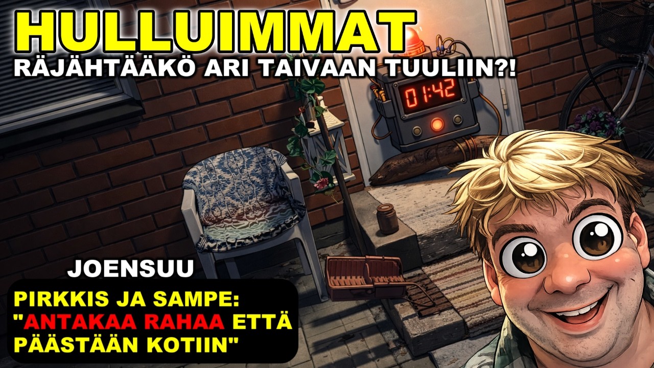 Pirkka ukko naistenmiehen&auml; - Karttulassa poliisioperaatio pommin takia!  #tubetus
