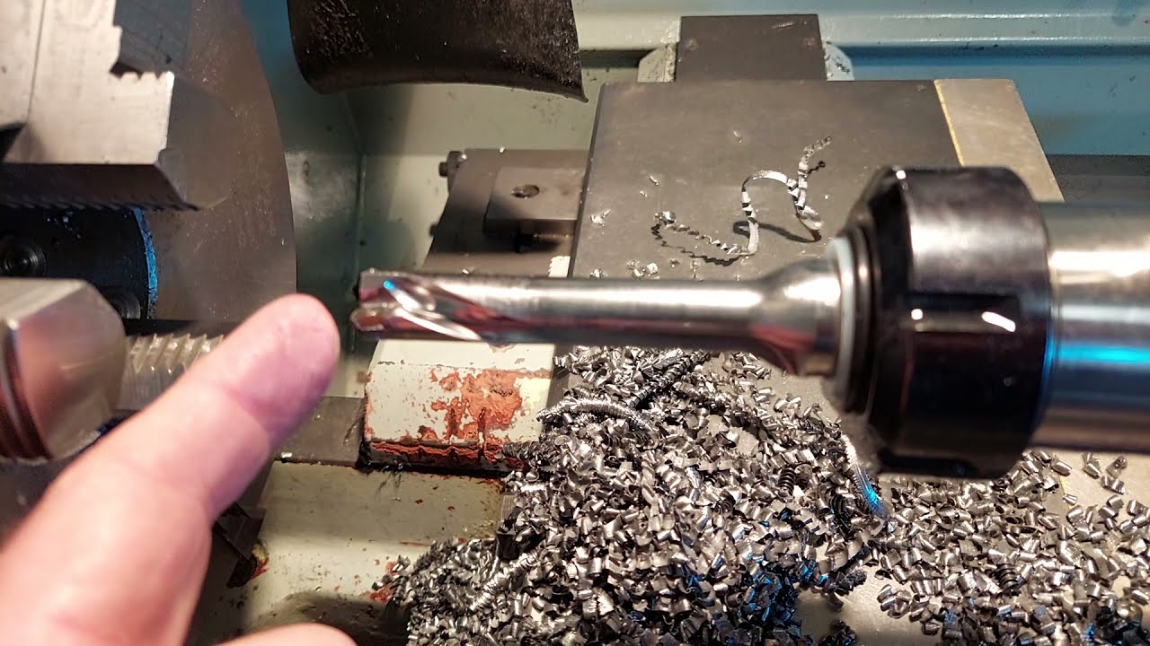 U DRILL. Manual Lathe