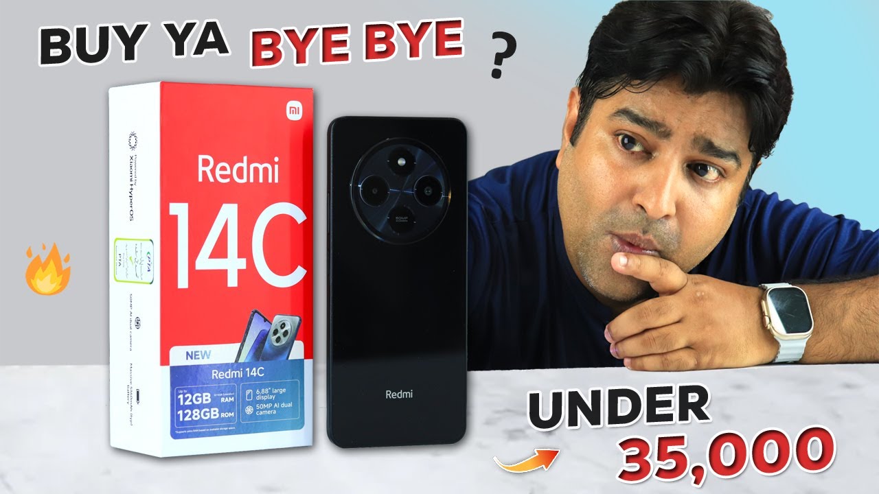 Redmi 14c - Best Phone Under 35k? - My Clear Review 🔥