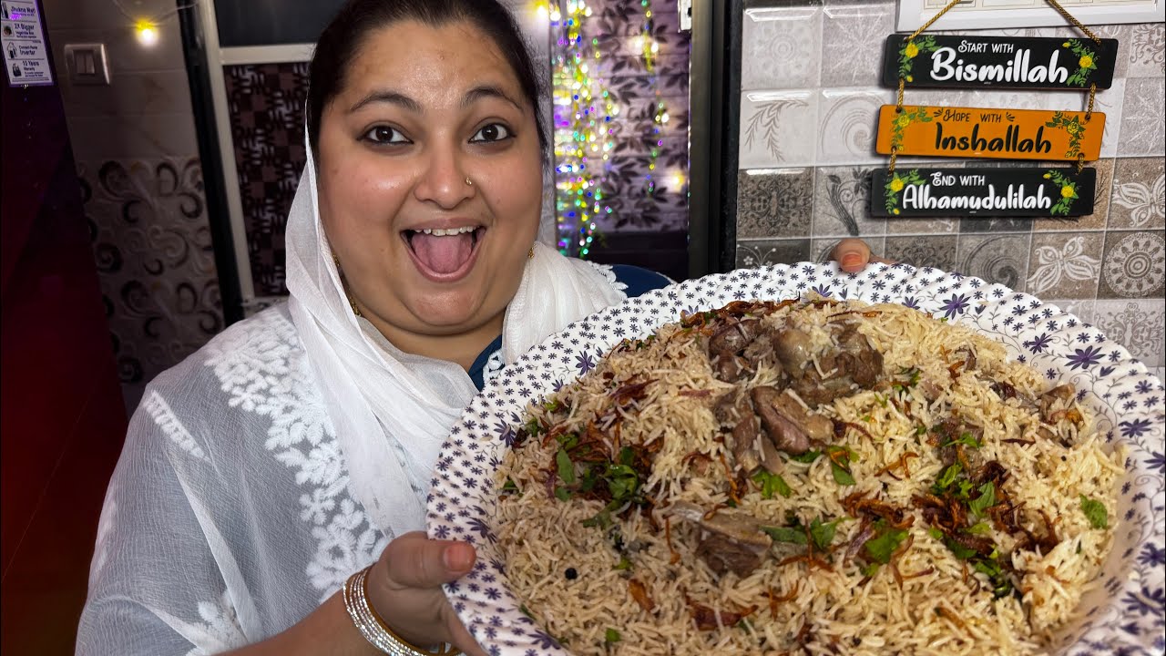 Mutton yakhni Pulao recipe😋 || Ramadan Series Day-8 || #recipe #viralvideo #food #muttonyakhnipulao 