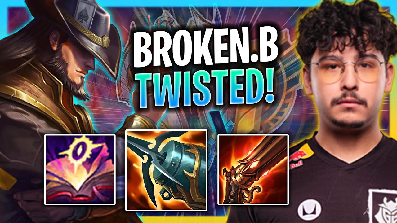 BROKEN BLADE IS A GOD WITH TWISTED FATE TOP! | G2 Broken Blade Plays Twisted Fate Top vs Fiora!