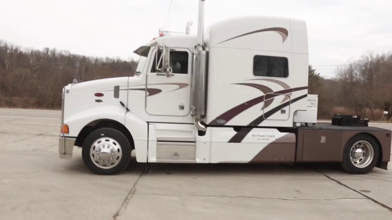 2005 Peterbilt 330 RV Custom Hauler Truck
