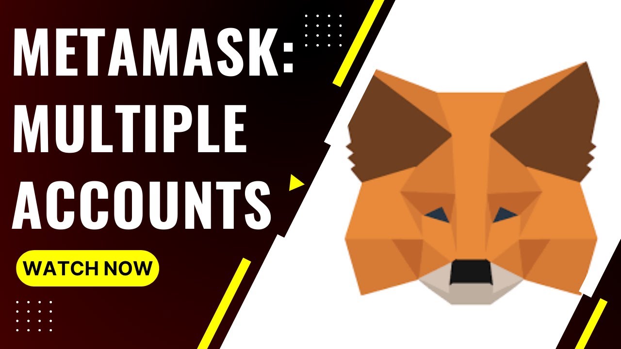 How To Create Multiple Accounts On A MetaMask Wallet | MetaMask Wallet Tutorial | Step By Step Guide