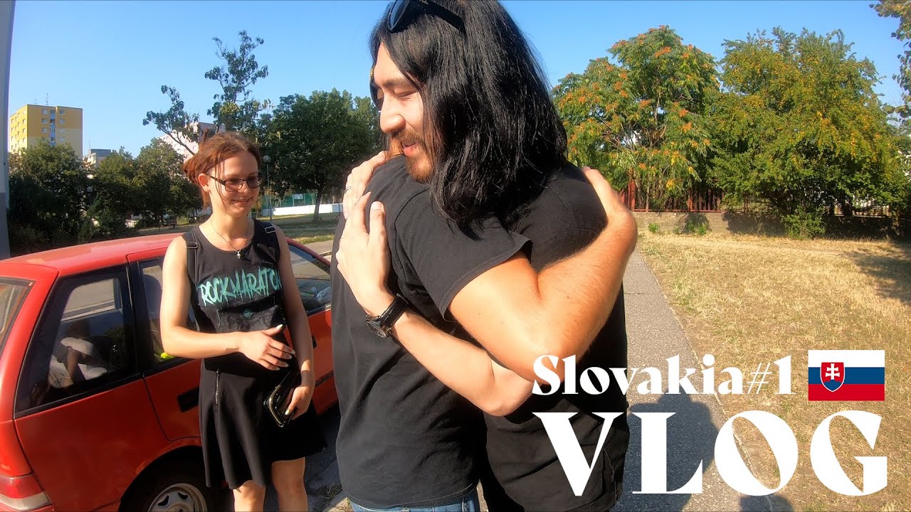 【海外VLOG スロバキア#1】ハンガリー人と共に入国｜最後の別れが辛すぎる