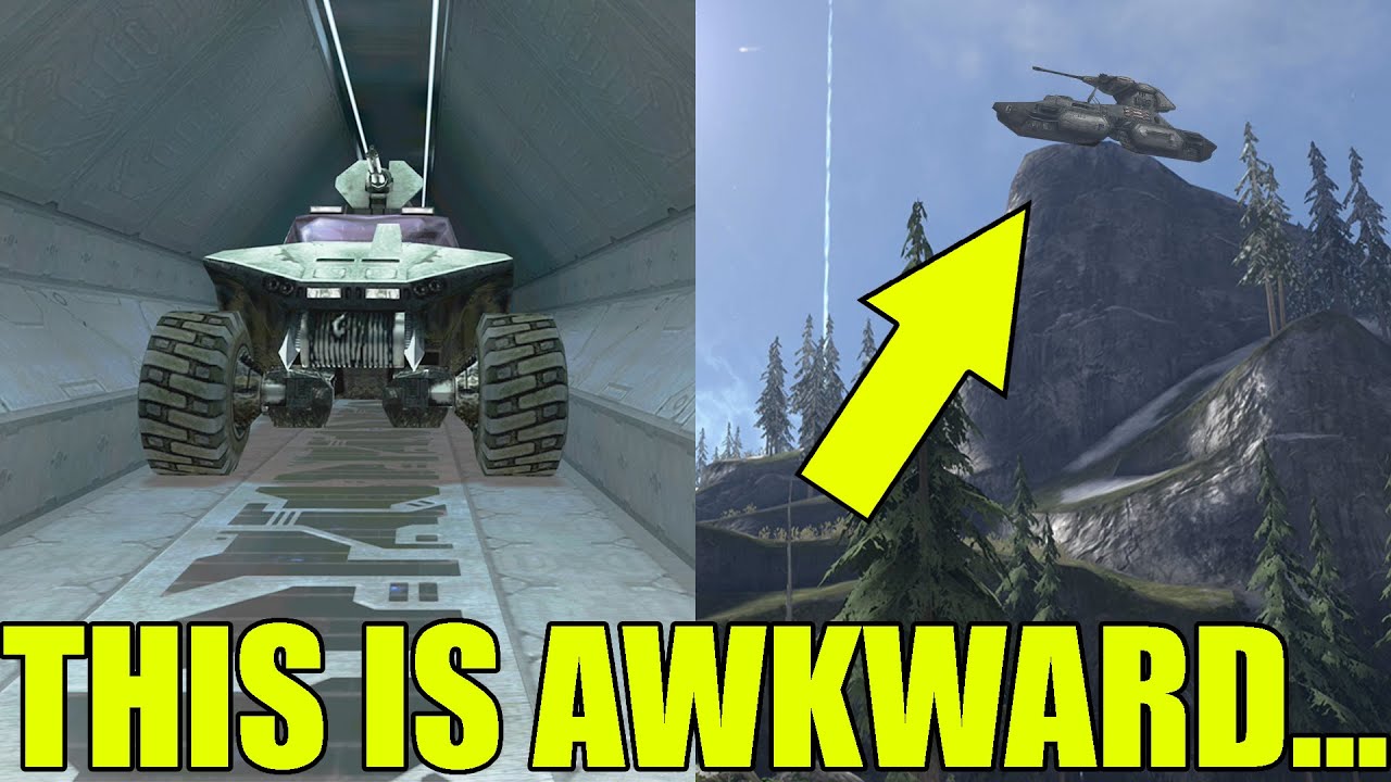 Halo Vehicles In Places They Are NOT Supposed To Be (Halo Glitches)