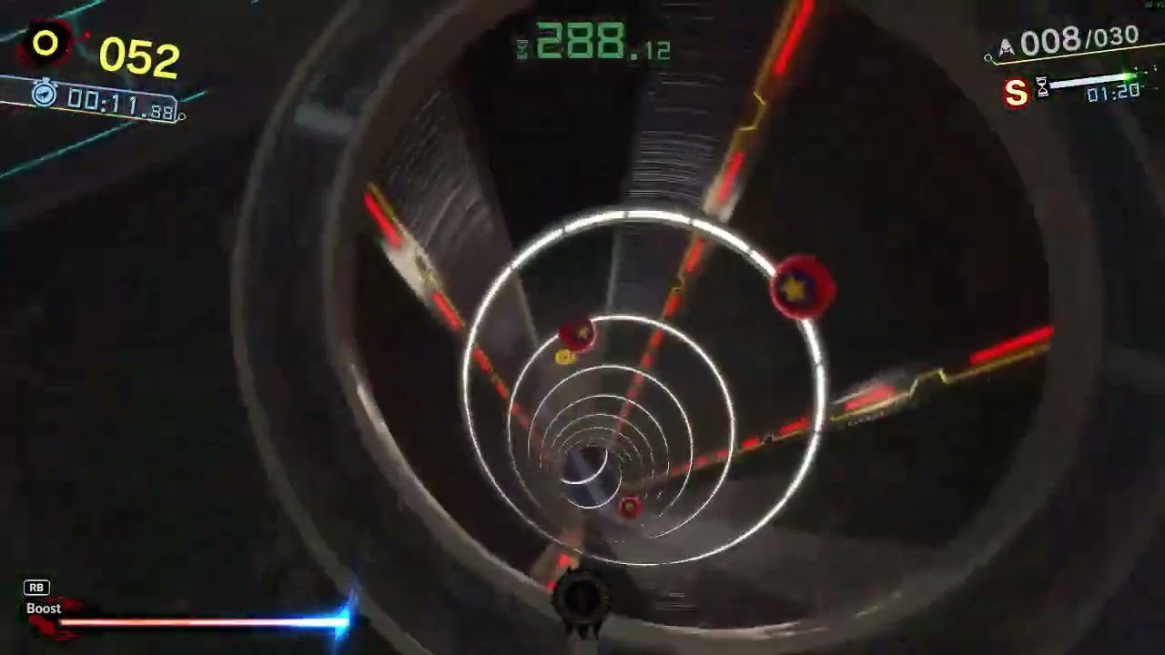 Shadow Generations Space Colony Ark Challenge 1-1 Speedrun 0'20