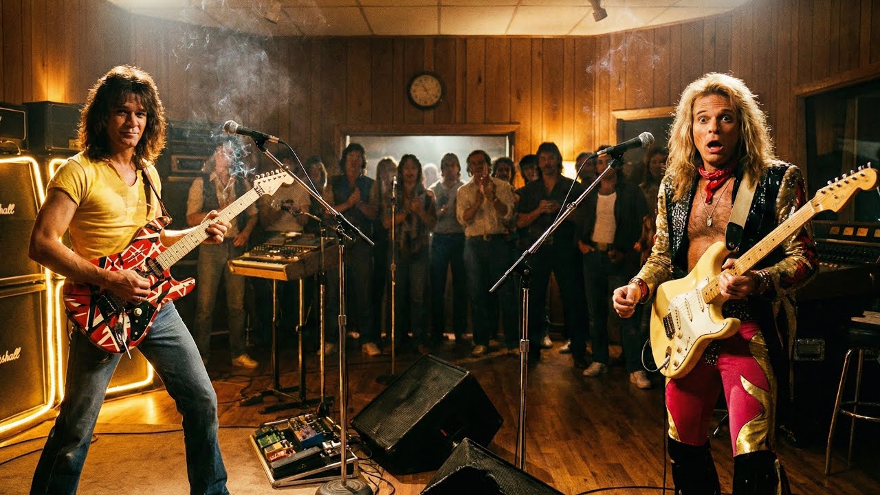 David Lee Roth CHALLENGED Eddie Van Halen to Guitar Duel — The Studio Audience Went SILENT