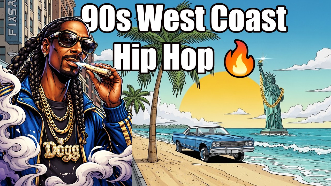 🌴 West Coast G Funk RAP FLOW 🚗💨 Snoop, Dre, Ice Cube, Dogg Pound