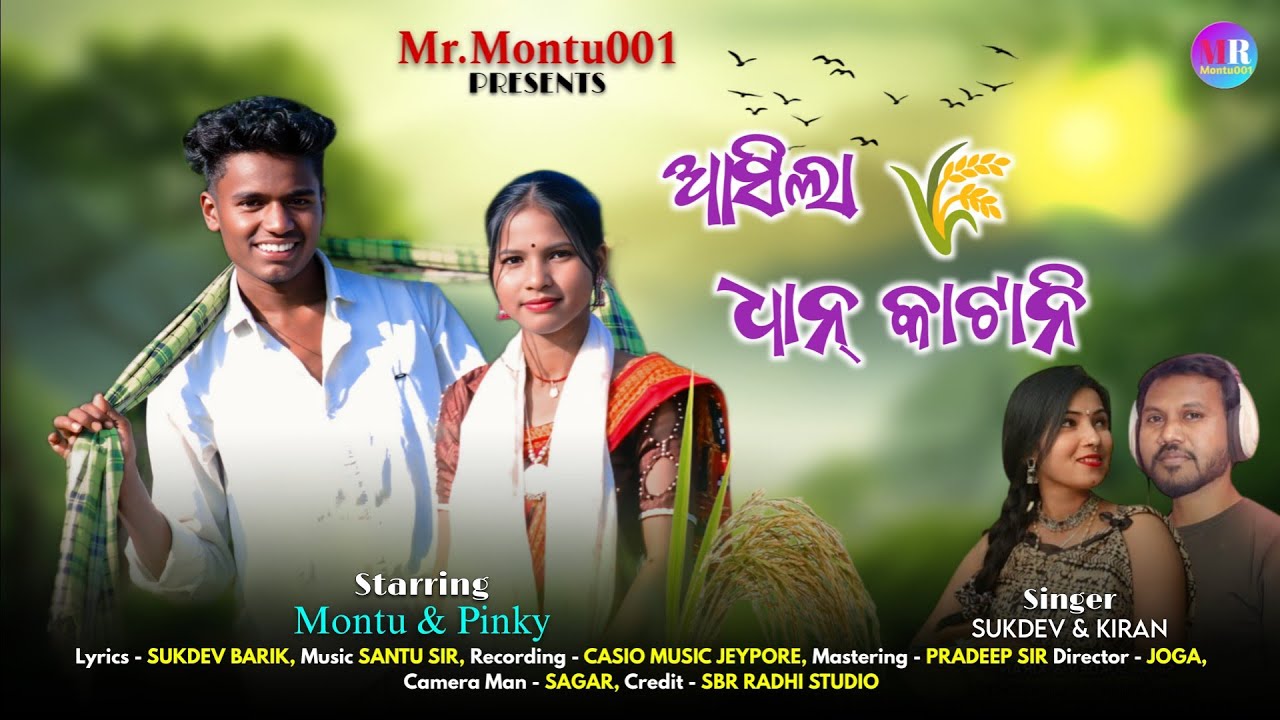 ASILA DHAN KATANI ( ଆସିଲା ଧାନ୍ କାଟାନି ) Koraputia New Album Video ! Montu & Pinky  !