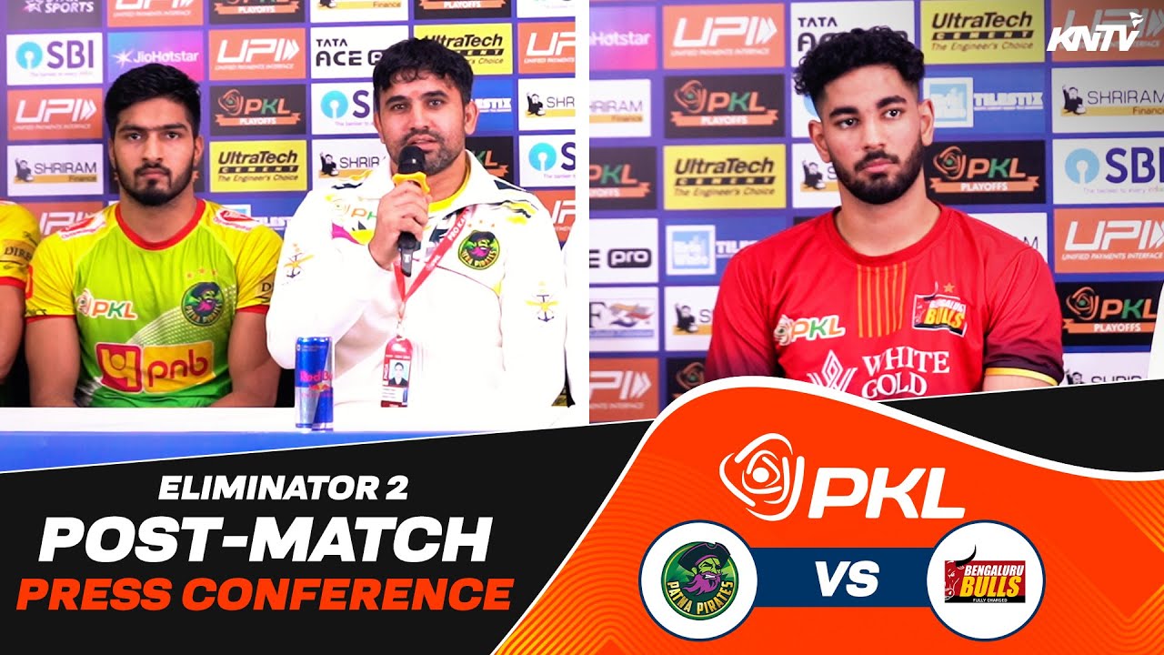 PKL 12 Eliminator 2: Patna Pirates vs Bengaluru Bulls | Press Conference ft. Ayan & Alireza