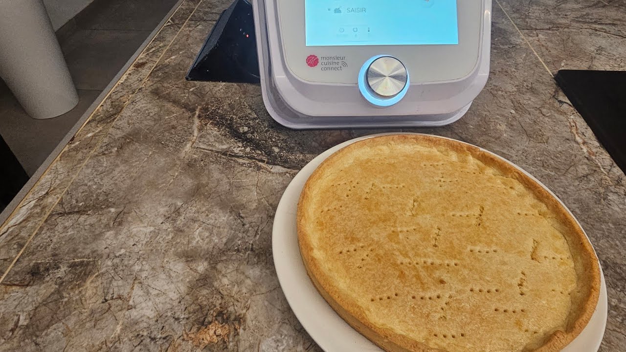 Recette pâte sablée de Cyril Lignac au monsieur cuisine connect MCC  smart