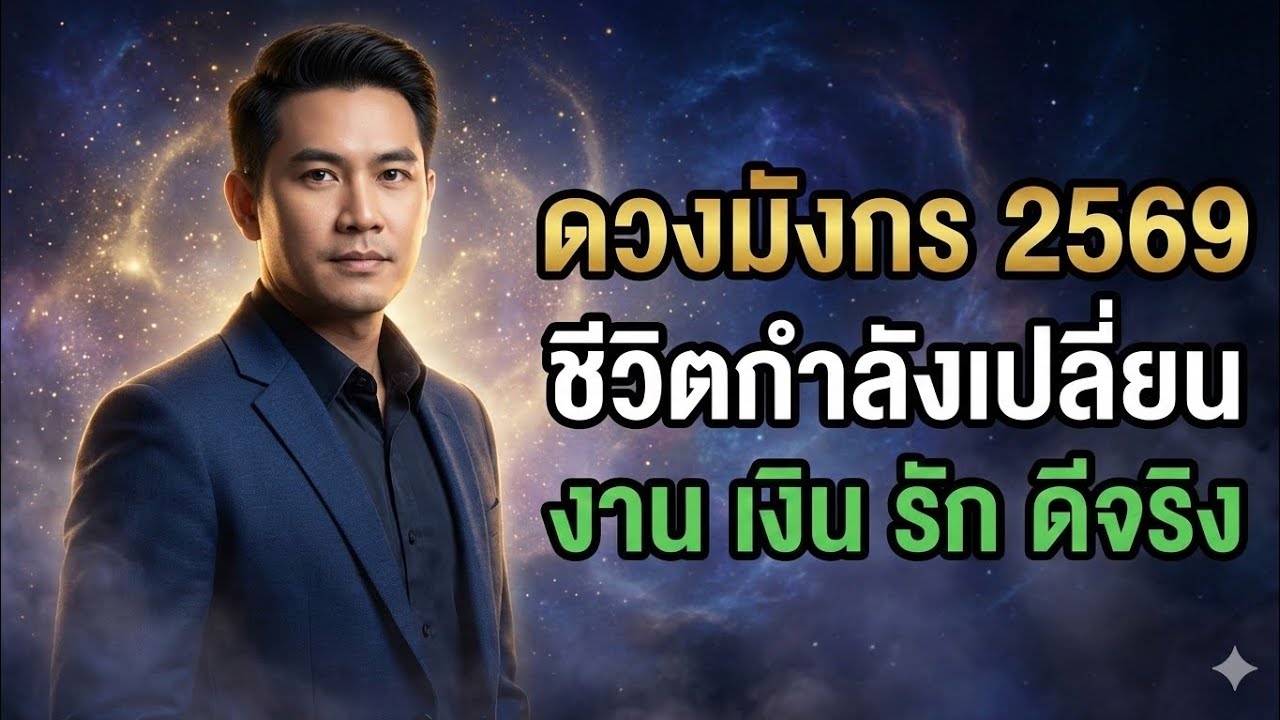 ราศีมังกร ปี 2569ชีวิตกำลังเปลี่ยน งาน เงิน ความรัก ชัดขึ้นกว่าที่คิด