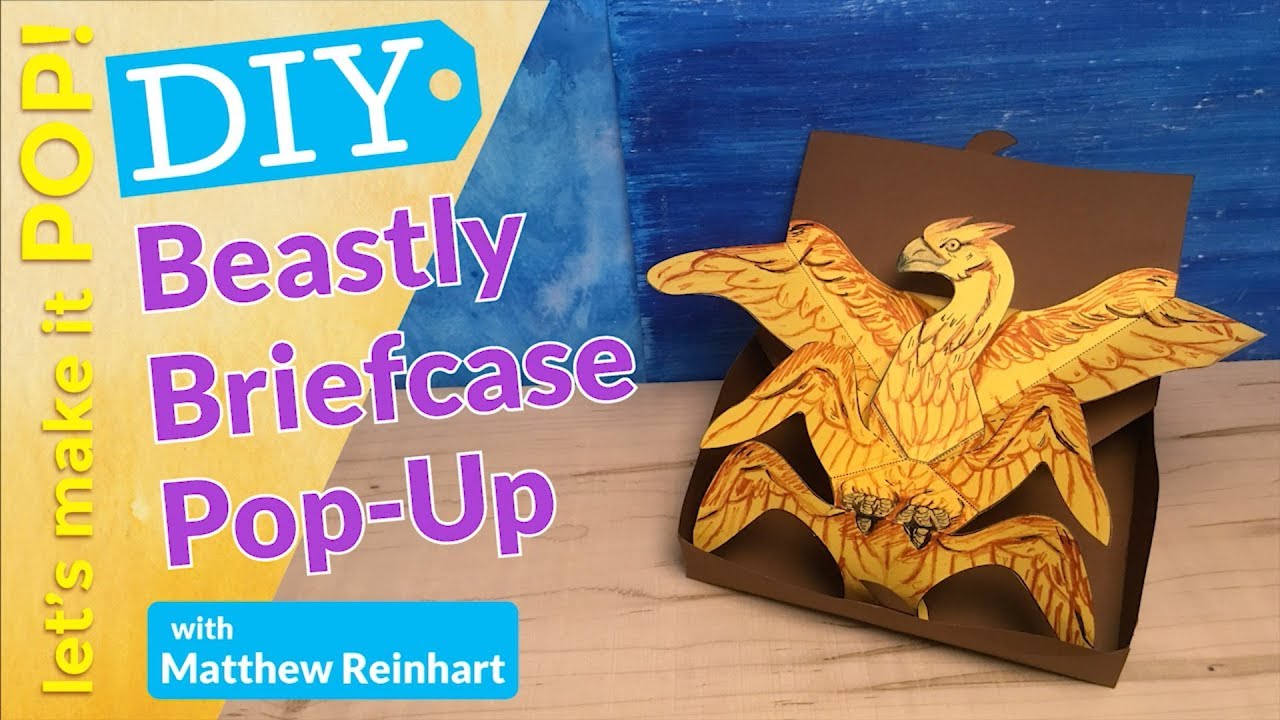 Let's Make it Pop! Beastly Briefcase Pop-Up