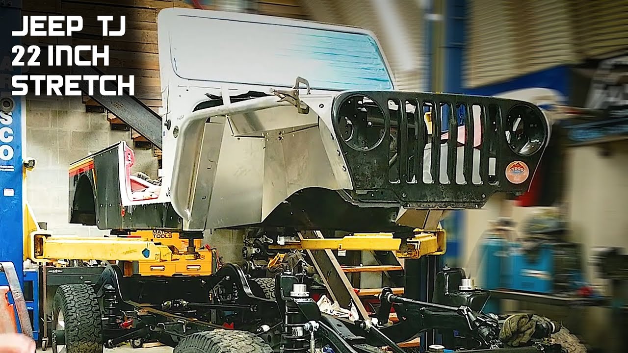 Stretching A Jeep TJ 22