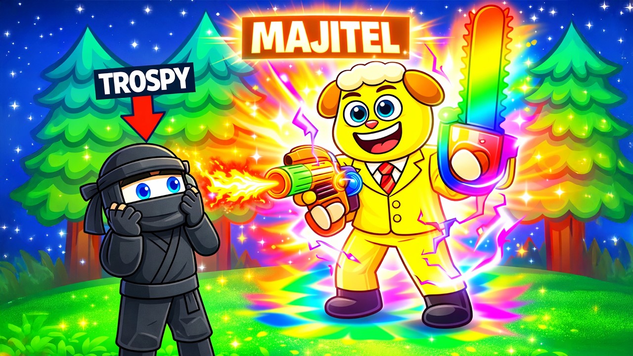 Trollím 𝐓𝐑𝐎𝐒𝐏𝐘𝐇𝐎 jako 𝐌𝐀𝐉𝐈𝐓𝐄𝐋 v 99 Nocí v Lese!