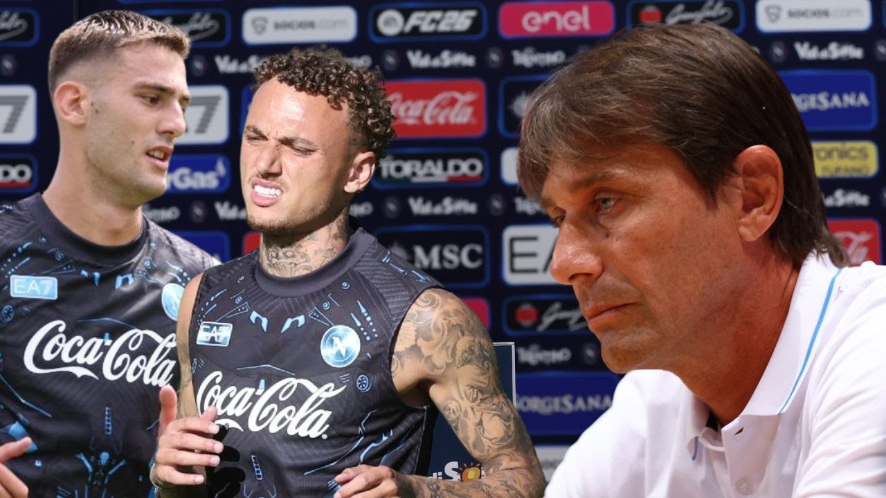 CONTE sincero 😯 Sentite cosa dice su Lucca, Noa Lang, Beukema e il calciomercato!