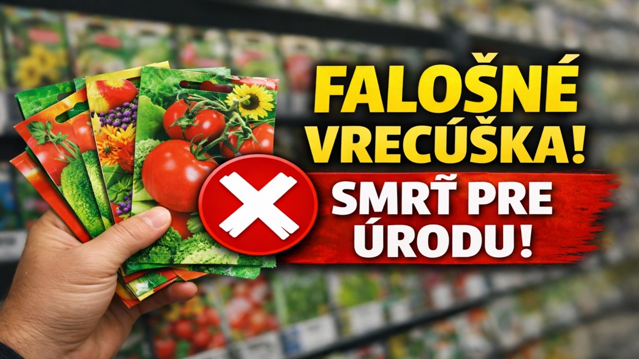 NEKUPUJTE semená v obchode, kým sa nedozviete TOTO! ⛔ Skrytá pravda o farebných vrecúškach.