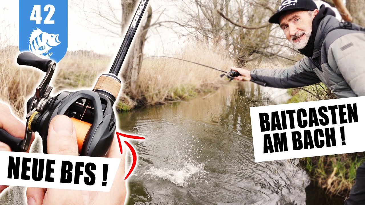 BAITCASTER 1x1: BFS-Baitcasten am BACH (Mit Gewinnspiel!)