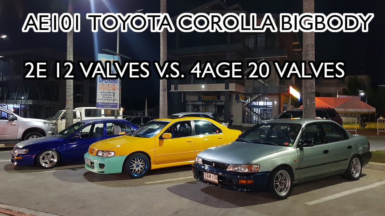 AE101 TOYOTA COROLLA BIGBODY | 4AGE 20v ST | 2E 12v | KE70 4K | Savano Boyz |